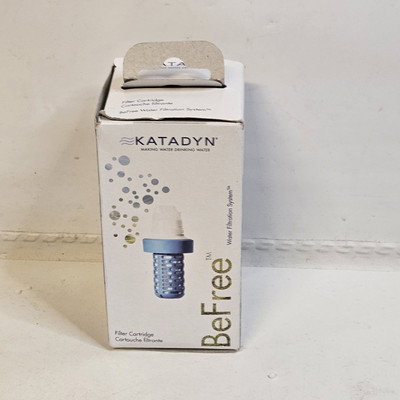 Katadyn BeFree Water Filter Replacement Cartridge Blue Easy Clean 1 Micron