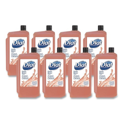 #ad Dial Professional 04029 1L Hair amp; Body Wash Refill Bottle Neutral 8 CT New $64.15