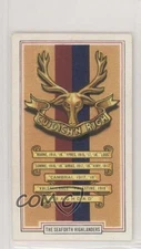1939 Gallaher Army Badges Tobacco The Seaforth Highlanders #23 1d0j