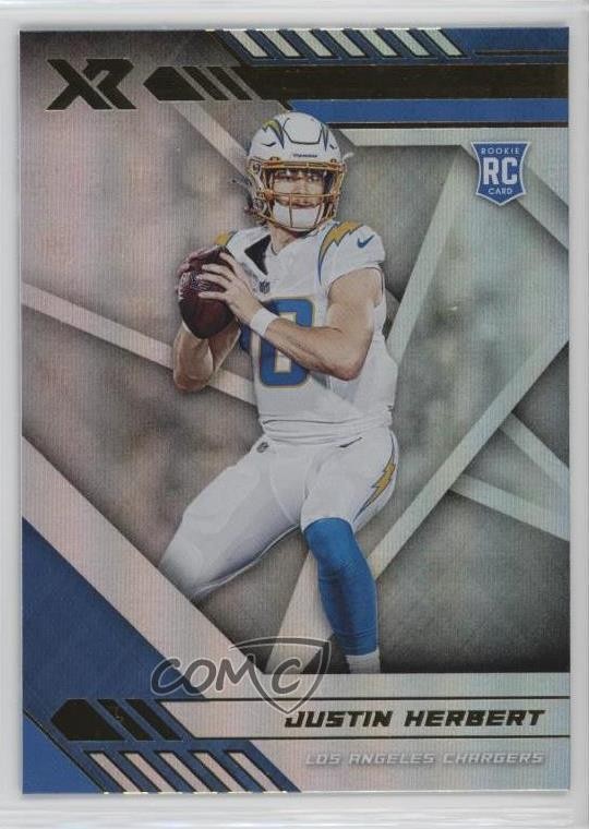 2020 Panini XR Rookie Justin Herbert #103 0c7i