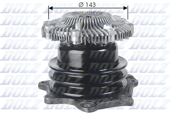 Wasserpumpe MotorküHlung Dolz N143 FüR Nissan UDS Maverick Ford WD21 Terrano UNS-image