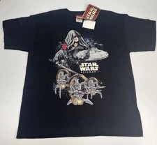 Vintage 1999 Star Wars Episode I Darth Maul NOS OG Tags Youth XL Adult Small