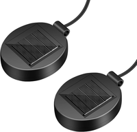2 StüCk Solarleuchten Blumenlichter Ersatzteile,40Cm Ersatz Solarmodul