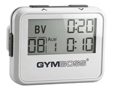Gymboss Interval Timer and Stopwatch - White/...
