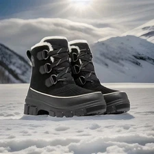 NEW Wmn's SZ 8, Sorel Tivoli V WP Boots Waterproof Insulate NL5113-010 BLACK