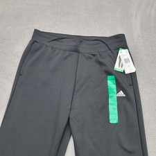 Adidas Sweatpants Womens XL Black Fleece Tapered Pants Joggers JN6880