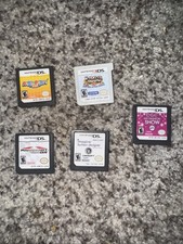 DS Games Assorted Lot of 5 Game Cartridges