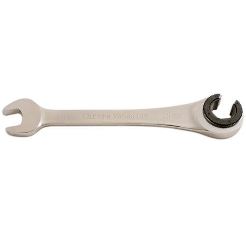 Laser Tools Ratchet Flare Nut Wrench 19mm 4905