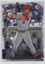 2016 Bowman Andrelton Simmons #8 7c7