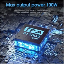 Digital Subwoofer Amplifier 100W Mini