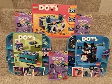 NEW LEGO DOTS LOT- 3 Sets + 3 Extra DOTS packs- 41924, 41925, 41805, & 3 X 41908