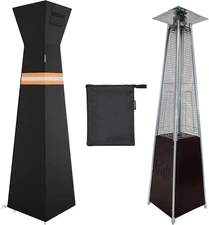 420D Pyramid Torch Patio Heater Cover with Zipper for 90"H x 23"L x 23"W New