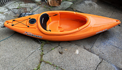 Sun Dolphin Aruba 8 SS Sit-In Kayak - Orange Aruba 8 SS Model