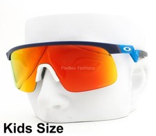 Oakley Youth Fit Sunglasses OJ9010-3423 Resistor Matte Navy Blue Kids Size