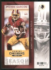 2013 Panini Contenders #80 Pierre Garcon Washington Redskins Football Card 35605