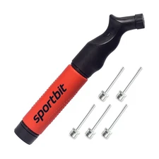 SPORTBIT Ball Pump for Sports Balls - Push & Pull Inflating System - Hand Pum...