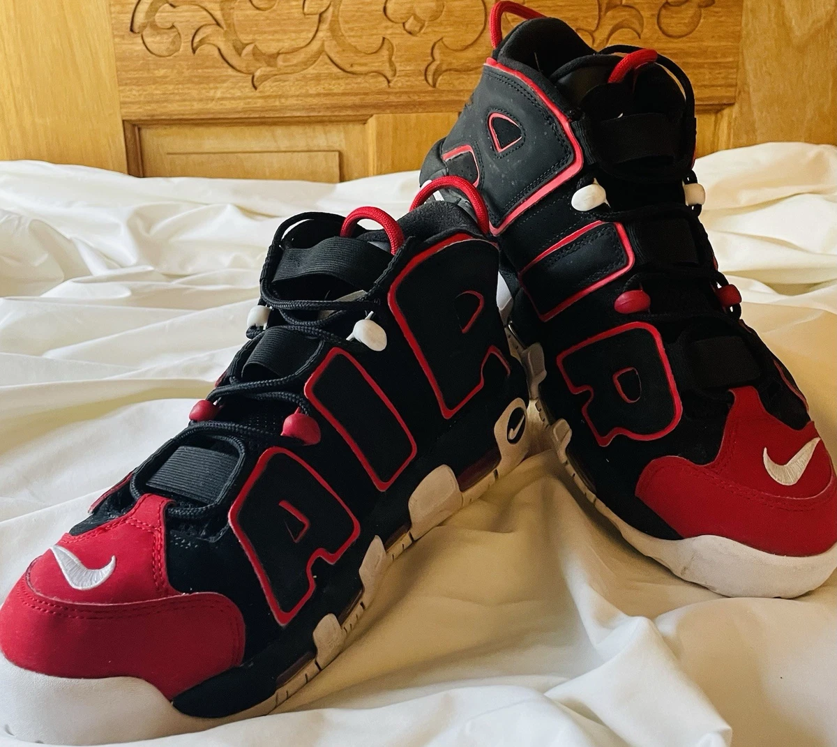 Nike Air More Uptempo '96 Red Toe 2022 for Sale - Authenticity
