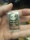WALKING LIBERTY  DESIGN  1  TROY OZ.  FINE SILVER BULLION BAR  999+  MADE U.S.A