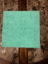 Microfiber Cleaning Towels 12 Pack 14x14 Teal Reusable Streak Free Cloths Lot