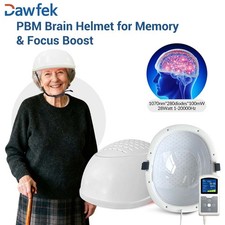 Brain Health Light Therapy Device 1070nm PBM Helmet for Depression Better Sleep