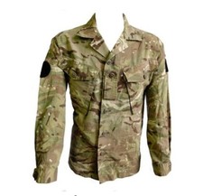 British Army Surplus MTP Barrack Shirt With Various TRF Patches
