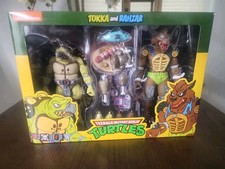 NECA TMNT Tokka Rahzar 7 2-Pack Brand New Sealed See Description