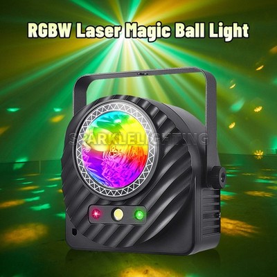 PAIDUN Mini Laser Magic Ball Light w/ Remote Controller DJ Disco Party KTV Club