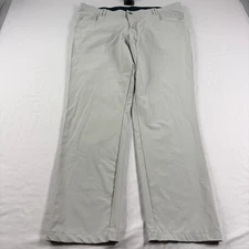 BYLT Basics Pants Mens 40x31 Gray Chino Tech Performance Golf Stretch