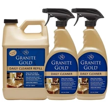 Granite Gold Daily Cleaner Spray Streak-Free Cleaning for Granite, Marble 112 OZ