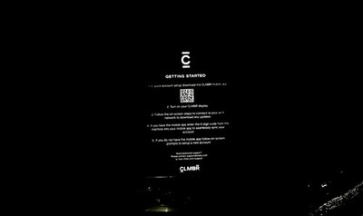 CLMBR MONITOR BRAND NEW SCREEN STILL HAS STICKY PROTECTIVE CASE OVER THE SCREEN!