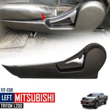 Black Front Left LH Seat Side Shield Cover Trim For Mitsubishi Triton L200 05-14