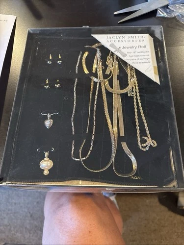 Jaclyn Smith Vintage Costume Jewelry Gold Tone Set