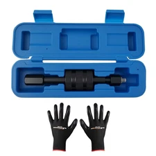 Diesel Injector Extractor Tool M8 M12 M14 Adapters Puller Removal Kit