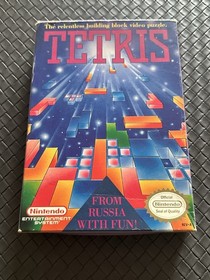 Tetris - Jeu Nintendo NES Complet Tr&egrave;s bon &eacute;tat