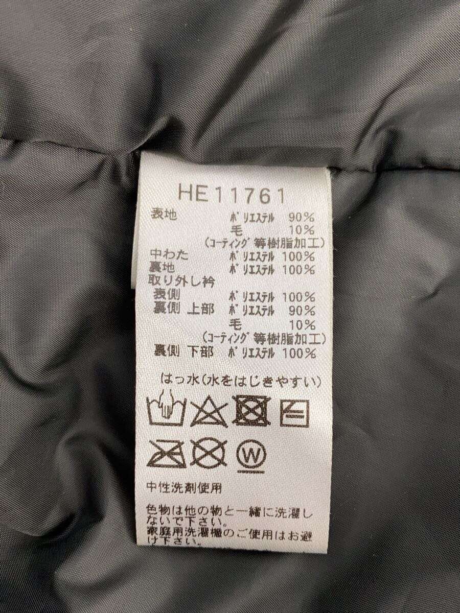 HELly Hansen Coat M Polyester Grey Plain Used - image 4