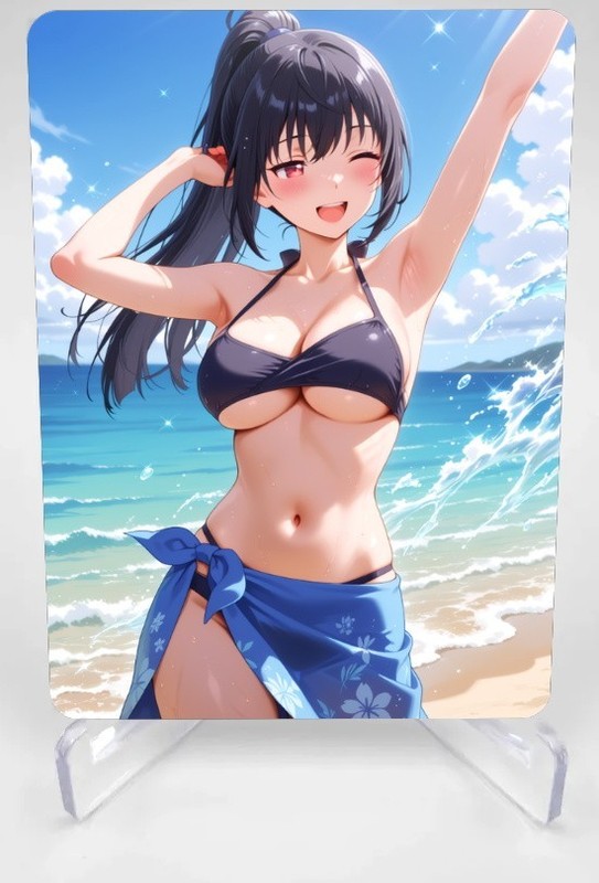 Shizuku Yaegashi Anime Waifu Card 1/1 Collectible AFC-SHI-03