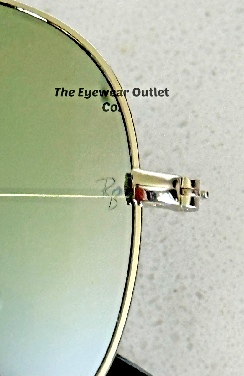 Store Display Rayban Aviator Silver Mirror RB3025 Standard  display picture 1