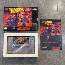 X-Men: Mutant Apocalypse Super Nintendo SNES in Box with Manual CIB