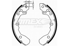 TOMEX Brakes Bremsbackensatz TX 21-78 für SPORTAGE SL KIA HYUNDAI ix35 LM EL ELH