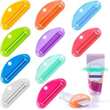 Toothpaste Tube Squeezer Dispenser, 10PCS Toothpaste Roller Squeezer Tool Tooth