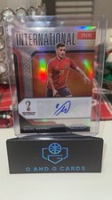 2022 PRIZM WORLD CUP INTERNATIONAL INK /99 MIKEL MERINO AUTO SPAIN