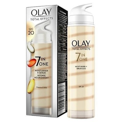 Olay Total Effects 7 in 1 One Moisturiser Duo Serum Intense Nourishmen SPF20