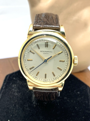 カ*タ様 パテック フィリップ PATEK PHILIPPE レザーマニュアルケ Patek Philippe Men's Watch 1491 Vintage 1947 Swiss Manual 18k Gold