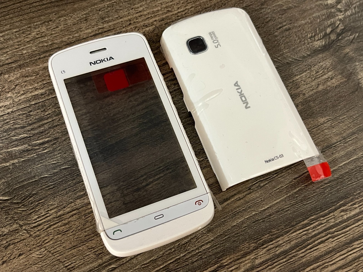 Original Nokia C5-03 Housing Cover white with Digitizer