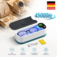 Brille Uhren Ultraschallreiniger Ultraschallreinigungsger&auml;t 3 Reinigungsmodi