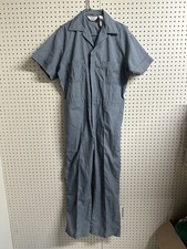 VTG Walls Master Made Coveralls 44 Short Navy USA Mechanic Workwear Jumpsuit