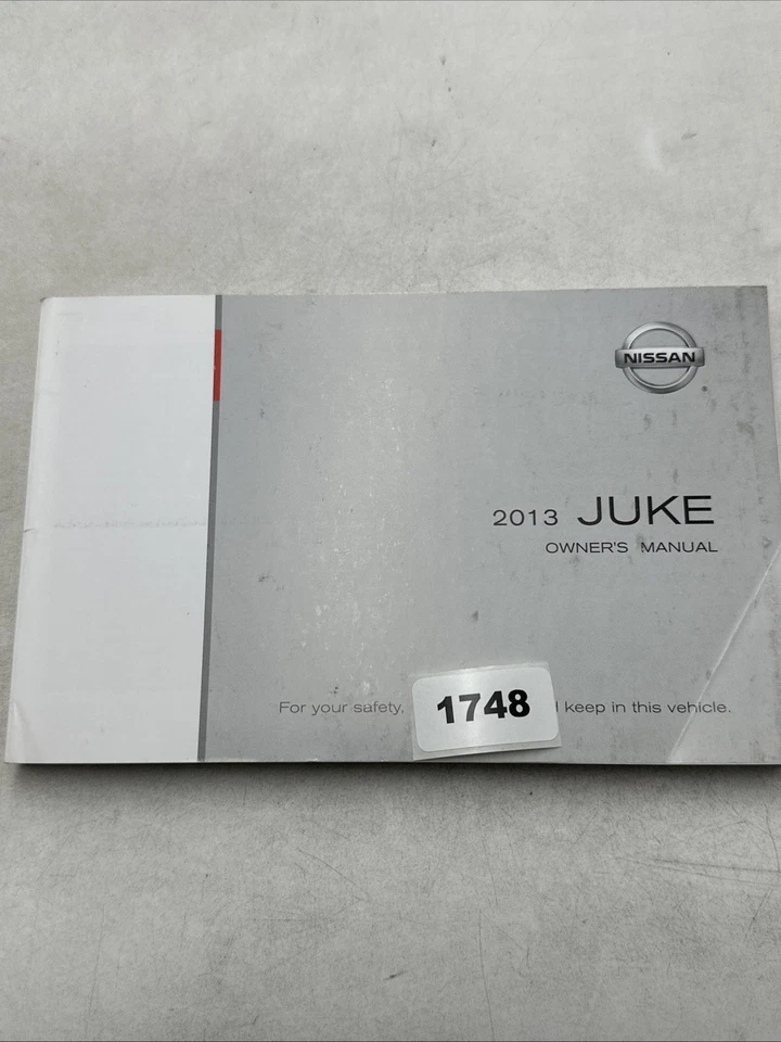 2013 Nissan juke owners manual - Image 3 of 4