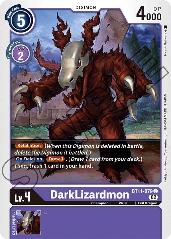 DarkLizardmon Common Dimensional Phase BT11-079 C LP