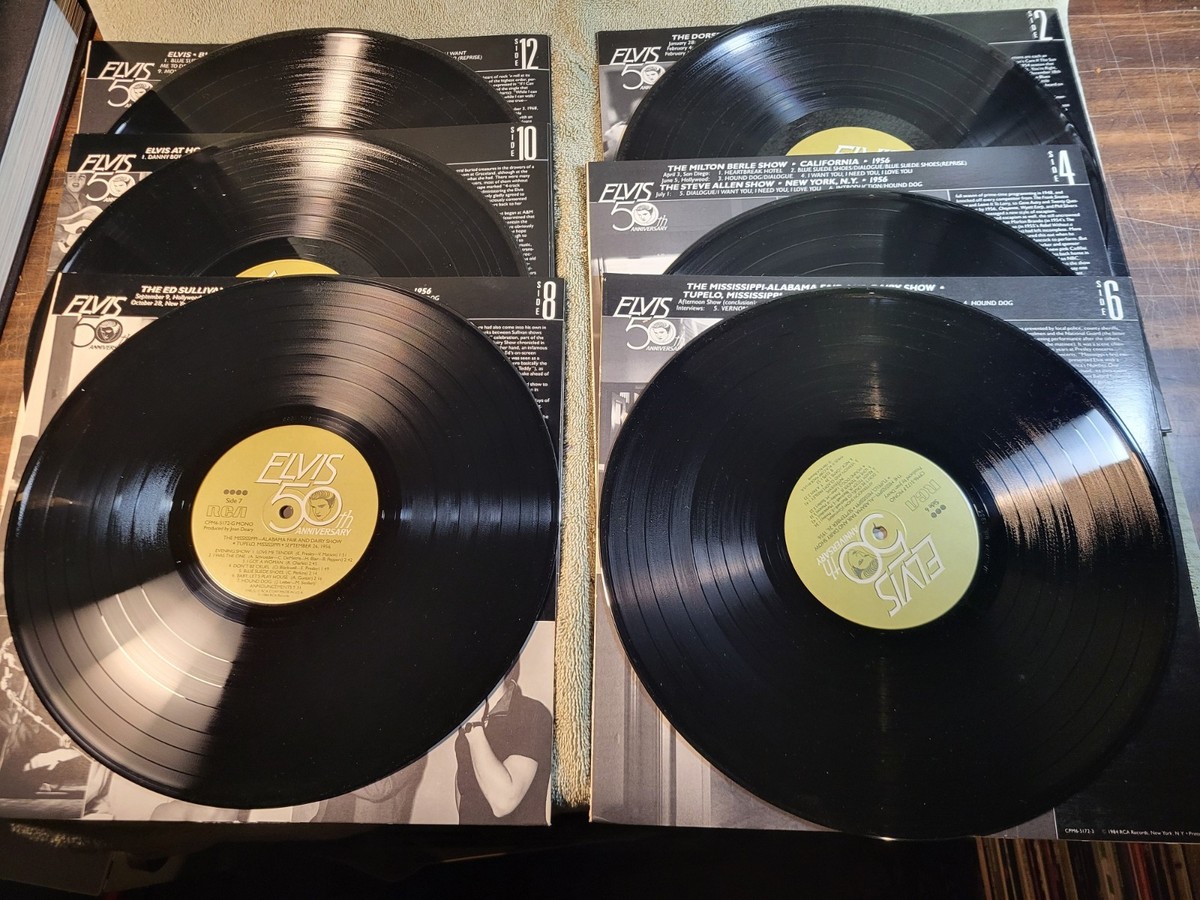 ELVIS A GOLDEN CELEBRATION 6 Lp Box Set LIVE, OUTTAKES, TV - NM