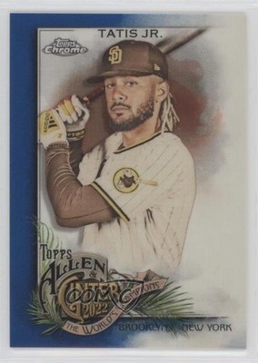2022 Topps Allen & Ginter Chrome Blue Refractor /150 Fernando Tatis Jr #15 1f96